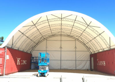 Canopy sample Back Wall